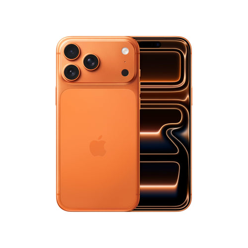 Apple iPhone 17 Pro Max 512 GB UAE Version : 6.9-inch Display with ProMotion, A19 Pro Chip, Best Battery Life in Any iPhone Ever, Pro Fusion Camera System, Center Stage Front Camera; Cosmic Orange-Flash Zone Electronics فلاش زون للالكترونيات