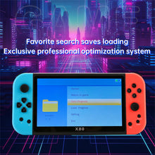 Load image into Gallery viewer, X80 7 Inch Handheld Game Console with 16GB HD Screen and 3000mAh Battery, Pre-Installed 20000 Retro Games-Flash Zone Electronics             فلاش زون للالكترونيات
