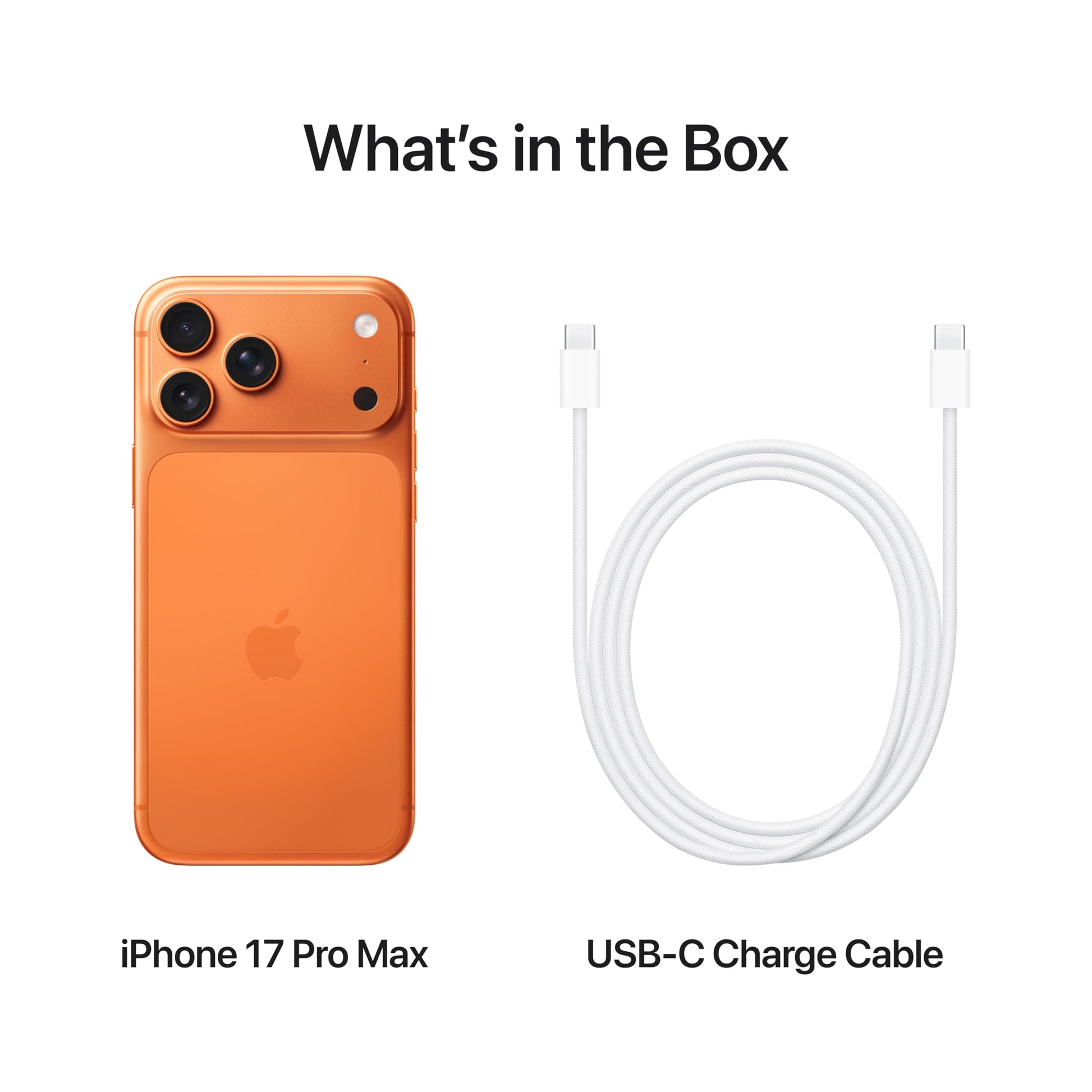 Apple iPhone 17 Pro Max 512 GB UAE Version : 6.9-inch Display with ProMotion, A19 Pro Chip, Best Battery Life in Any iPhone Ever, Pro Fusion Camera System, Center Stage Front Camera; Cosmic Orange-Flash Zone Electronics فلاش زون للالكترونيات