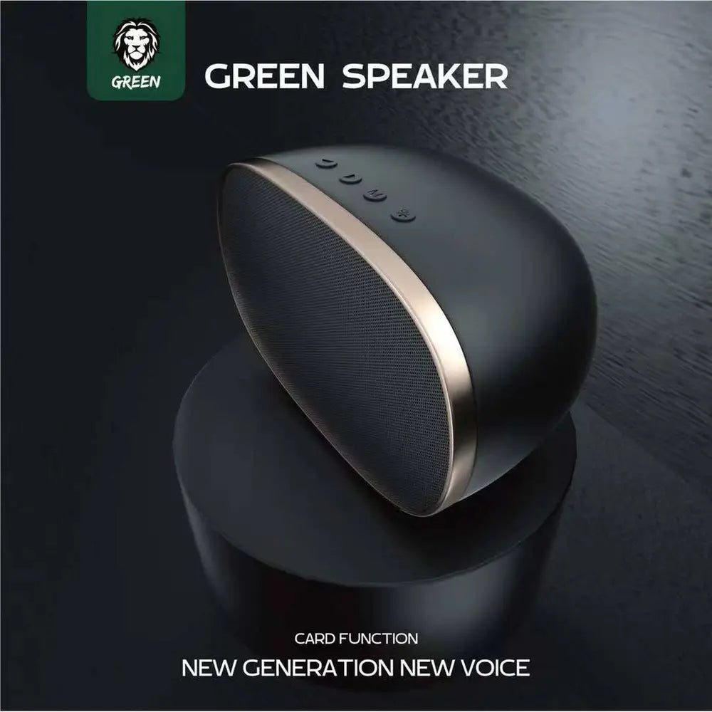 Green Lion Milan Hifi Smart Wireless Bluetooth Speaker, Musical Glass 3g Speaker, Simple & Excellent Sound, Shock Bass With Great Drive – Blue-Flash Zone Electronics فلاش زون للالكترونيات
