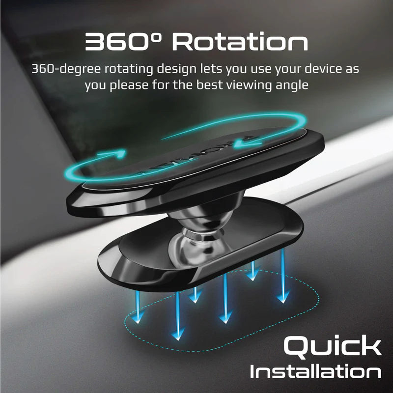 Promate - 360° Anti-Slip Magnetic Mount-Flash Zone Electronics فلاش زون للالكترونيات