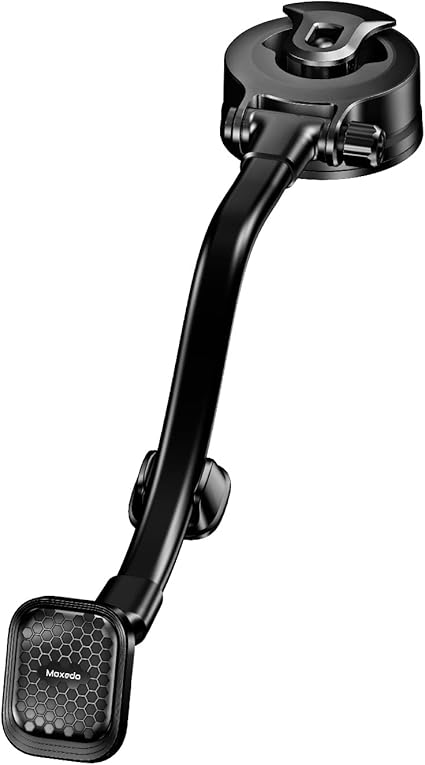 Moxedo Magnetic Car Mount Phone Holder – Flexible Long Arm Gooseneck, Strong Suction Base, 360° Rotation (Windshield & Dashboard Compatible)-Flash Zone Electronics فلاش زون للالكترونيات