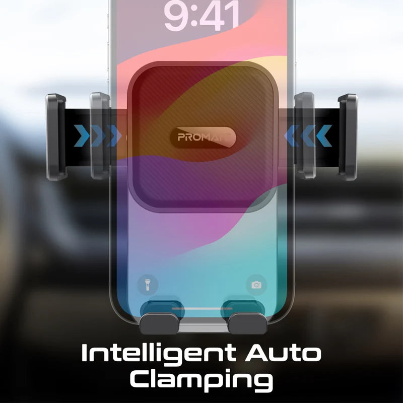 Promate - Anti-Slip Secure Smartphone Car Mount – Universal Dashboard Holder-Flash Zone Electronics فلاش زون للالكترونيات