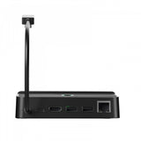 Porodo Gaming Steam Deck Multi‑Port Hub PDX613 – USB‑C 100W PD, HDMI, Ethernet, USB Ports & RGB LED-Flash Zone Electronics فلاش زون للالكترونيات