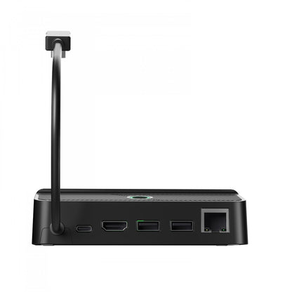 Porodo Gaming Steam Deck Multi‑Port Hub PDX613 – USB‑C 100W PD, HDMI, Ethernet, USB Ports & RGB LED-Flash Zone Electronics فلاش زون للالكترونيات