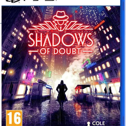 Shadows of Doubt – PS5 Disc-Flash Zone Electronics فلاش زون للالكترونيات