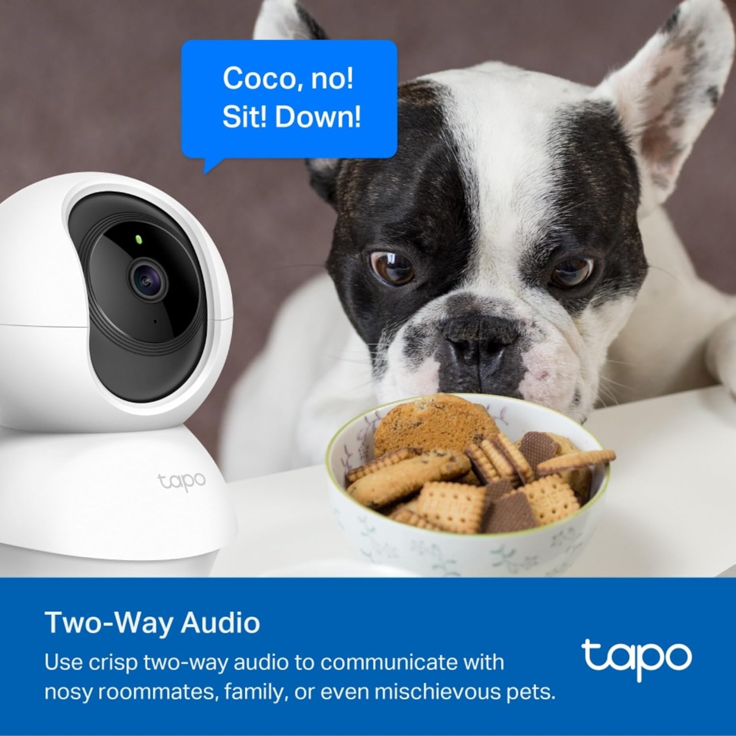 TP‑Link Tapo C200 Pan/Tilt 1080p Full HD Home Security Wi‑Fi Camera-Flash Zone Electronics فلاش زون للالكترونيات
