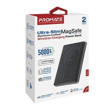 Load image into Gallery viewer, Promate 15W MagSafe Wireless Charger &amp; Power Bank – Ultra Slim &amp; Portable-Flash Zone Electronics فلاش زون للالكترونيات
