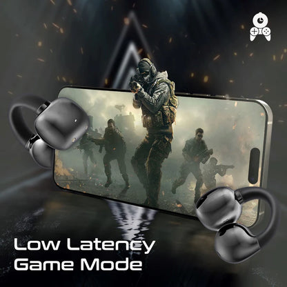 Promate AudioFit Open Ear Clip On TWS Earbuds with IntelliTouch-Flash Zone Electronics فلاش زون للالكترونيات