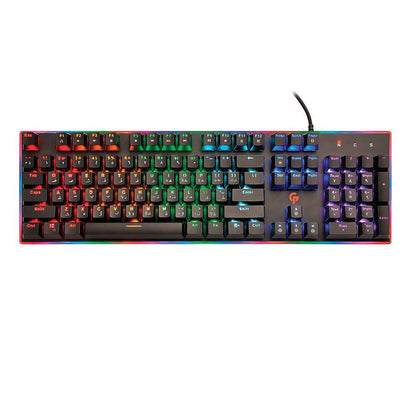 Porodo Mechanical Gaming Keyboard ( English / Arabic )-Flash Zone Electronics             فلاش زون للالكترونيات