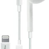 Porodo Soundtec Stereo Earphones with Lightning Connector-Flash Zone Electronics             فلاش زون للالكترونيات