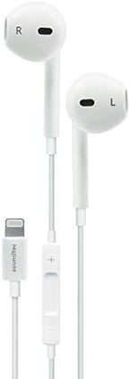 Porodo Soundtec Stereo Earphones with Lightning Connector-Flash Zone Electronics             فلاش زون للالكترونيات