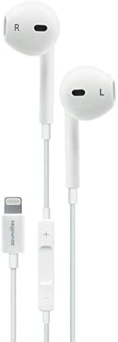 Porodo Soundtec Stereo Earphones with Lightning Connector-Flash Zone Electronics             فلاش زون للالكترونيات