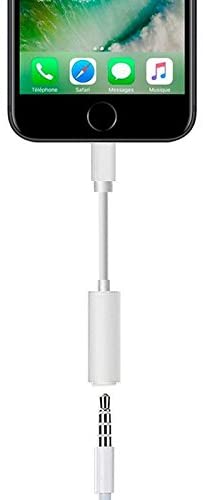 Apple Lightning to 3.5 mm Headphone Jack Adapter-Flash Zone Electronics             فلاش زون للالكترونيات