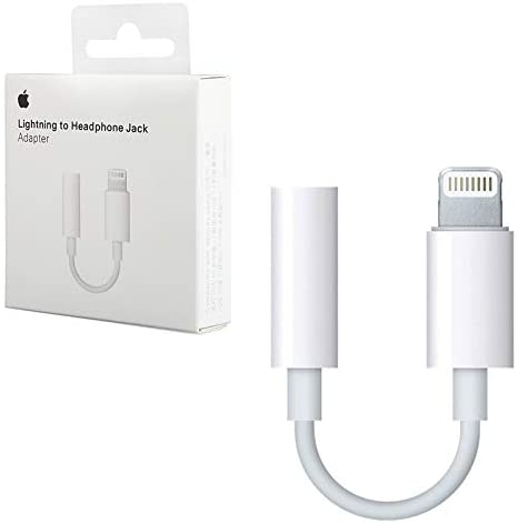 Apple Lightning to 3.5 mm Headphone Jack Adapter-Flash Zone Electronics             فلاش زون للالكترونيات