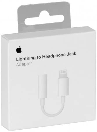 Apple Lightning to 3.5 mm Headphone Jack Adapter-Flash Zone Electronics             فلاش زون للالكترونيات