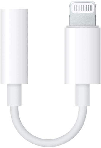 Apple Lightning to 3.5 mm Headphone Jack Adapter-Flash Zone Electronics             فلاش زون للالكترونيات