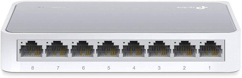 TP-Link Port Fast Ethernet PoE Switch 8 Port TL-SF1008D-Flash Zone Electronics             فلاش زون للالكترونيات