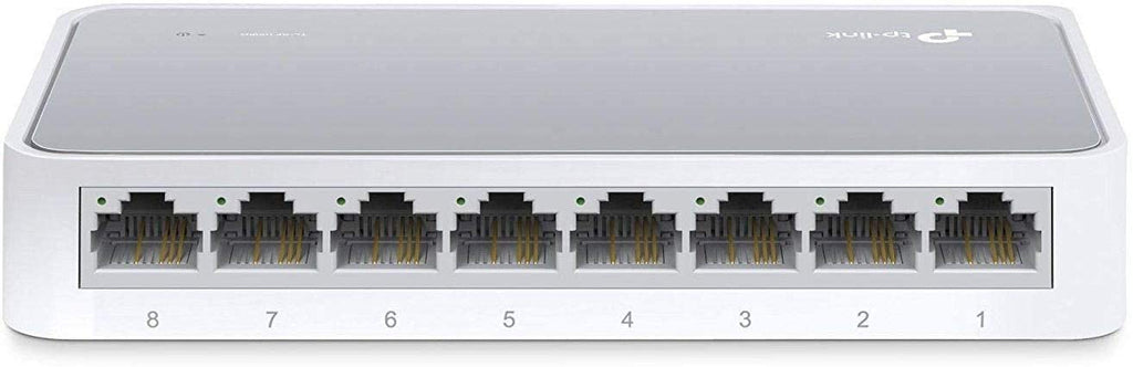 TP-Link Port Fast Ethernet PoE Switch 8 Port TL-SF1008D-Flash Zone Electronics             فلاش زون للالكترونيات