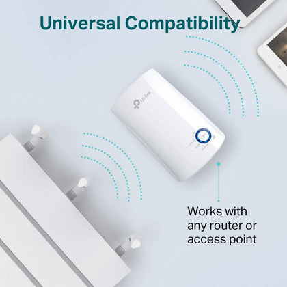 TP-Link 300MBPS Universal WiFi Range Extender,TL-WA850RE-Flash Zone Electronics             فلاش زون للالكترونيات