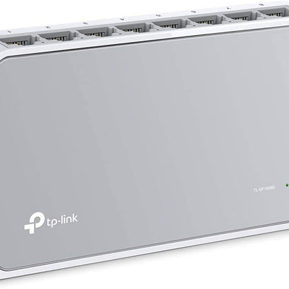 TP-Link Port Fast Ethernet PoE Switch 8 Port TL-SF1008D-Flash Zone Electronics             فلاش زون للالكترونيات