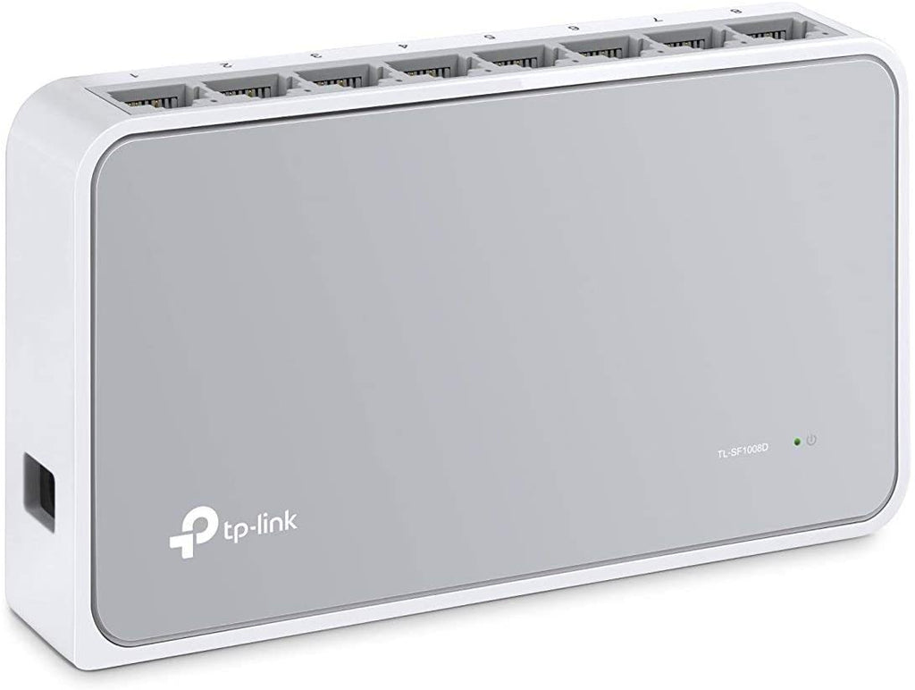TP-Link Port Fast Ethernet PoE Switch 8 Port TL-SF1008D-Flash Zone Electronics             فلاش زون للالكترونيات