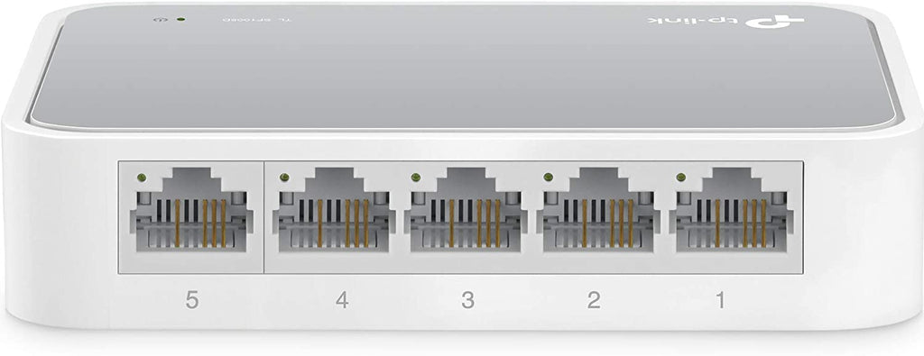 Tp-Link 5-Port 10/100MBPS Desktop Switch [Tl-Sf1005D]-Flash Zone Electronics             فلاش زون للالكترونيات