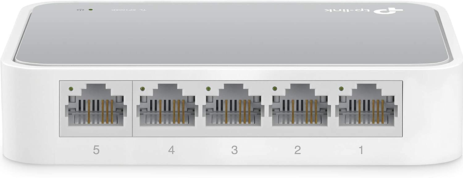 Tp-Link 5-Port 10/100MBPS Desktop Switch [Tl-Sf1005D]-Flash Zone Electronics             فلاش زون للالكترونيات