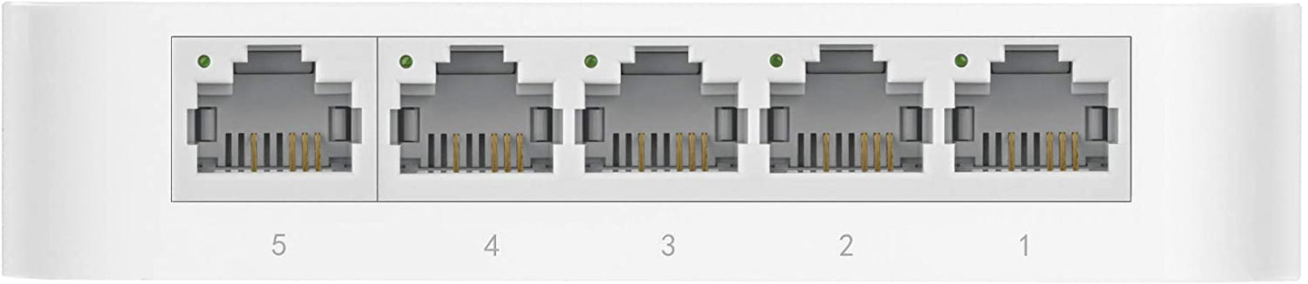 Tp-Link 5-Port 10/100MBPS Desktop Switch [Tl-Sf1005D]-Flash Zone Electronics             فلاش زون للالكترونيات