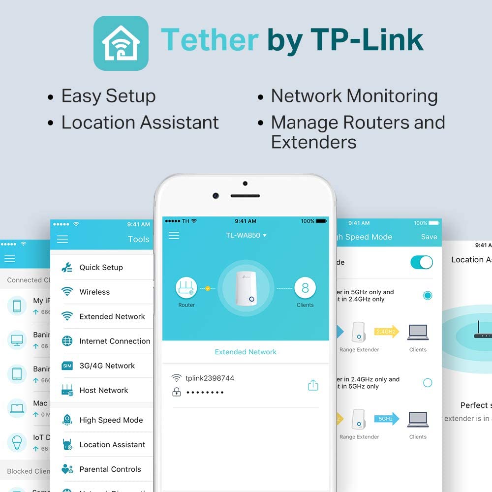 TP-Link 300MBPS Universal WiFi Range Extender,TL-WA850RE-Flash Zone Electronics             فلاش زون للالكترونيات