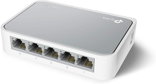Tp-Link 5-Port 10/100MBPS Desktop Switch [Tl-Sf1005D]-Flash Zone Electronics             فلاش زون للالكترونيات