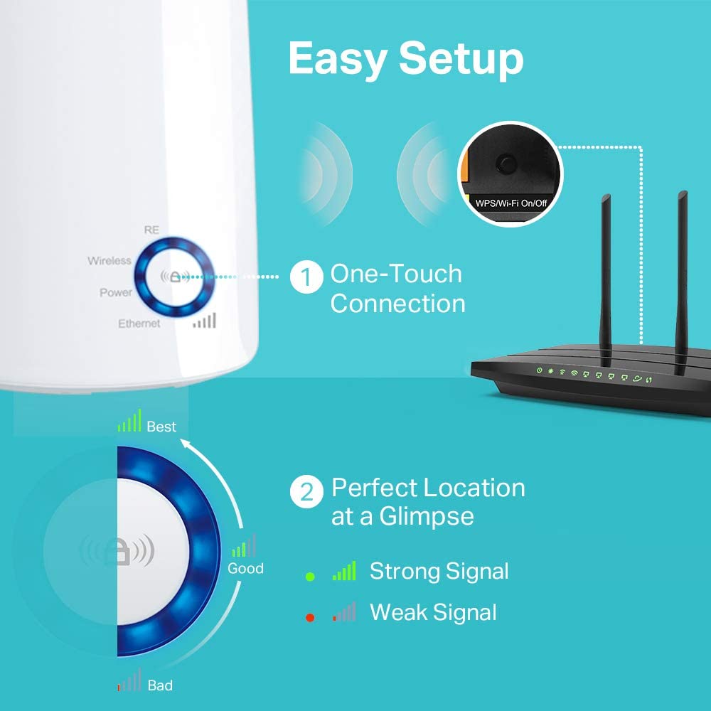TP-Link 300MBPS Universal WiFi Range Extender,TL-WA850RE-Flash Zone Electronics             فلاش زون للالكترونيات