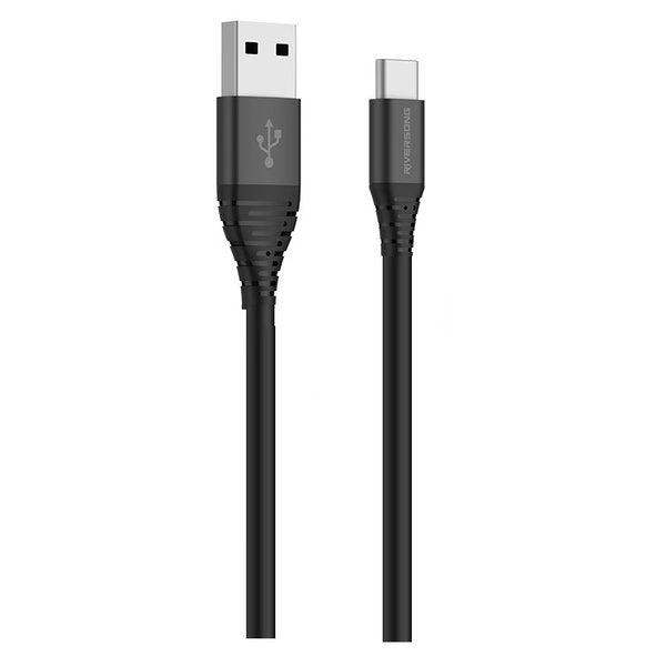 Riversong Alpha S Nylon Braided Type-C Cable-Flash Zone Electronics             فلاش زون للالكترونيات