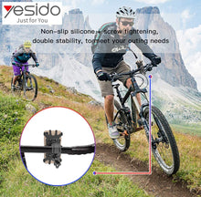 Load image into Gallery viewer, YESIDO C66 Premium Bike Bicycle Motorcycle Mobile Phone Holder Mount-Flash Zone Electronics             فلاش زون للالكترونيات
