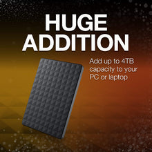 Load image into Gallery viewer, Seagate 1TB Black (STEA1000400) Expansion Portable External Hard Drive - PC / Mac / Xbox / PS4-Flash Zone Electronics             فلاش زون للالكترونيات
