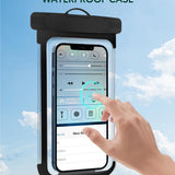 Green safe airbag waterproof case-Flash Zone Electronics             فلاش زون للالكترونيات