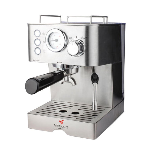 Mebashi Espresso Coffee Machine ME-ECM2014-Flash Zone Electronics             فلاش زون للالكترونيات