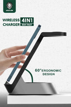 Load image into Gallery viewer, Green 4 in 1 Wireless Charger-Flash Zone Electronics             فلاش زون للالكترونيات
