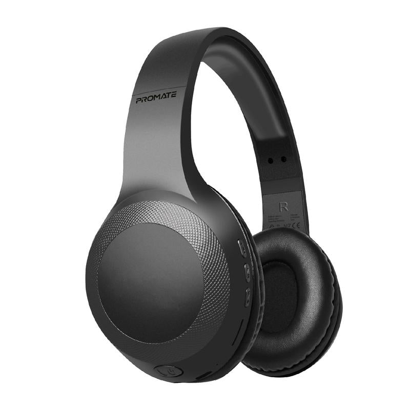 Promate Laboca Deep Bass Over-Ear Wireless Headphones-Flash Zone Electronics             فلاش زون للالكترونيات
