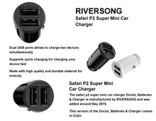 Load image into Gallery viewer, Riversong Safari P2 Super Mini Car Charger-Flash Zone Electronics             فلاش زون للالكترونيات
