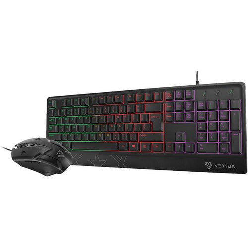 Vertux Orion E/A Gaming Mouse & Keyboard Black-Flash Zone Electronics             فلاش زون للالكترونيات