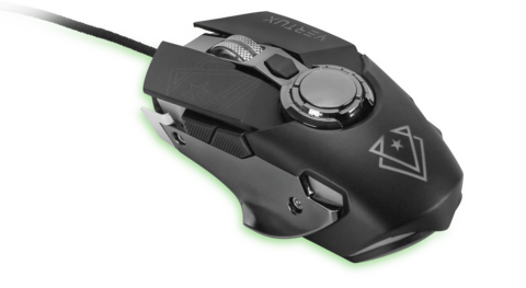 Vertux Cobalt High Accuracy Lag-Free Wired Gaming Mouse upto 4800 DPI Black-Flash Zone Electronics             فلاش زون للالكترونيات