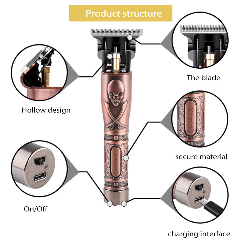 KEMEI KM-9370 Professional Clipper-Flash Zone Electronics             فلاش زون للالكترونيات