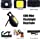 Load image into Gallery viewer, Mini Flashlight, 800Lumens COB Bright Rechargeable Keychain Flashlights, Black, LEDLIG01-B-Flash Zone Electronics             فلاش زون للالكترونيات
