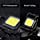 Mini Flashlight, 800Lumens COB Bright Rechargeable Keychain Flashlights, Black, LEDLIG01-B-Flash Zone Electronics             فلاش زون للالكترونيات