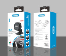 Load image into Gallery viewer, Go Des GD-HD681 2 in 1 Magnetic Car Holder-Flash Zone Electronics             فلاش زون للالكترونيات
