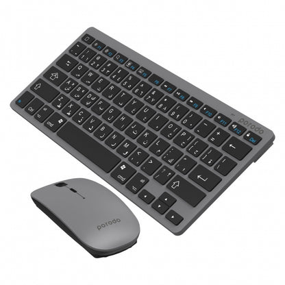 Porodo slim Bluetooth keyboard & mouse-Flash Zone Electronics             فلاش زون للالكترونيات