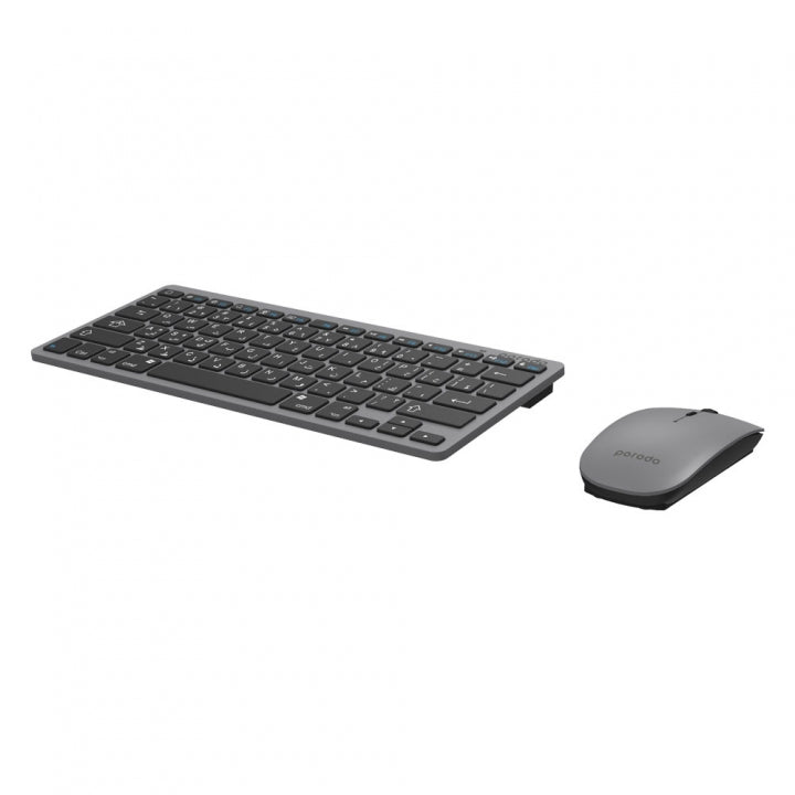 Porodo slim Bluetooth keyboard & mouse-Flash Zone Electronics             فلاش زون للالكترونيات