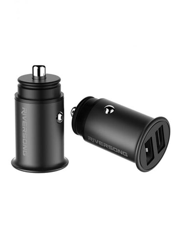 Riversong Safari P2 Super Mini Car Charger-Flash Zone Electronics             فلاش زون للالكترونيات