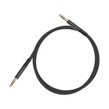 Porodo Metal Braided AUX Cable 1.2m-Flash Zone Electronics             فلاش زون للالكترونيات